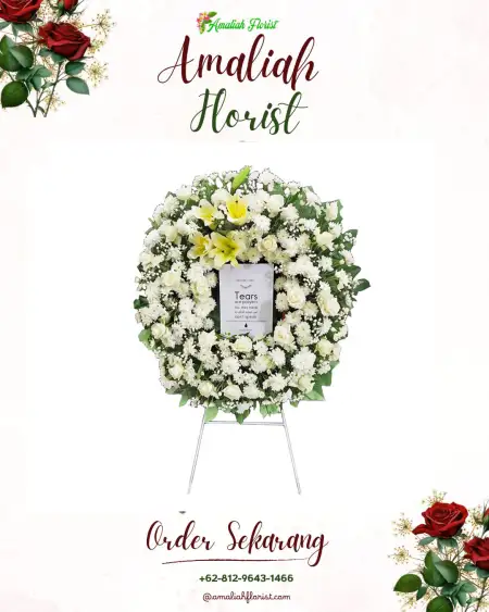 Krans Bunga Duka Salakan